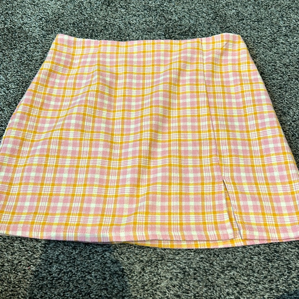 Pink orange yellow skirt from target